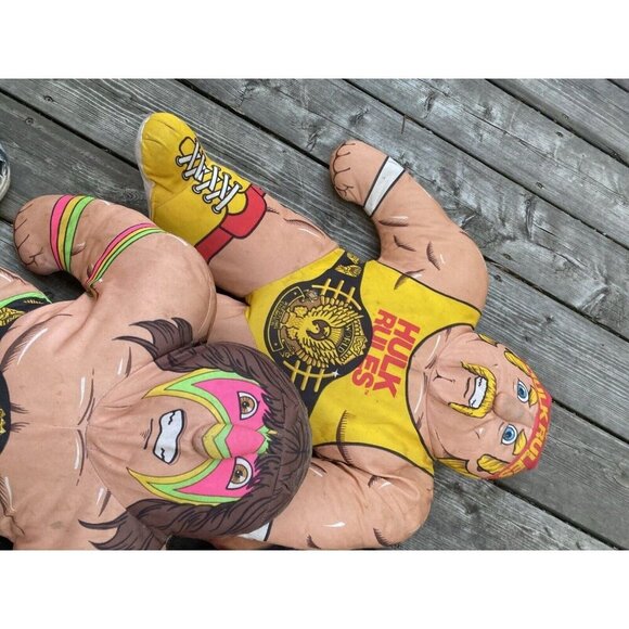 Vintage WWF WWE Wrestling Buddies Bundle - Sting, Hulk hogan Ultimate Warriors - Picture 8 of 10